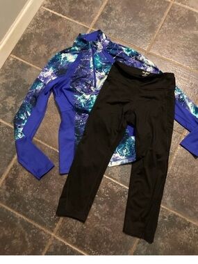 Tek Gear Track Jacket and Leggings Set Size S
